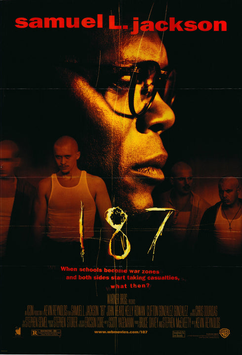 187 1997 one sheet poster folded
